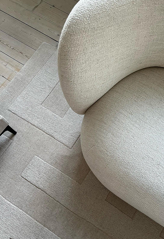 Byzantine Grande Wool Rug - Light Oatmeal