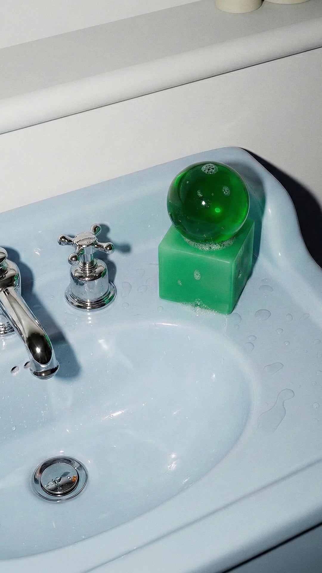 Soap dish with soap OBA -  Aloe Vera