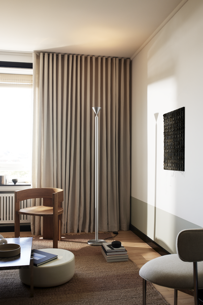 Apollo 180 Floor Lamp - Aluminium