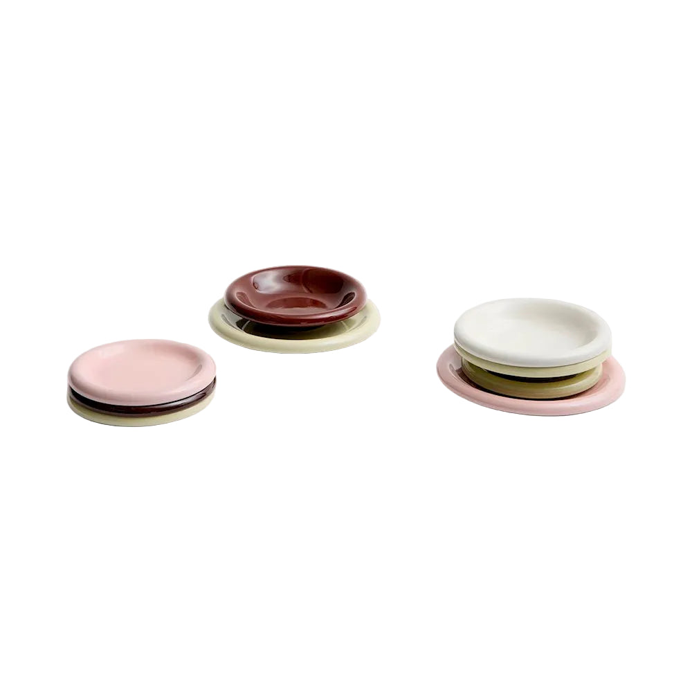 Barro Plate - Set of 2 - Burgundy