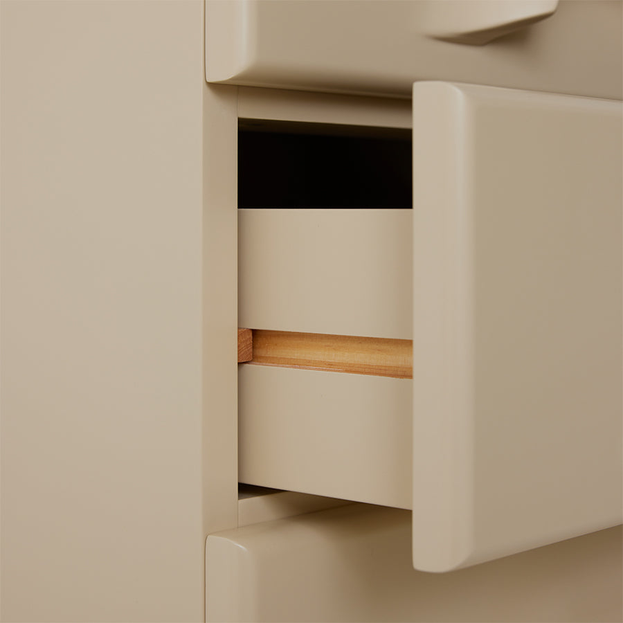 Chest of 6 drawers - Cream