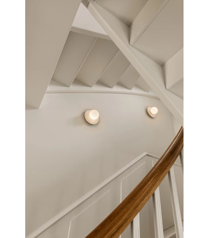 Wall / Ceiling Lamp Liila Muuse Small IP44, white / opal