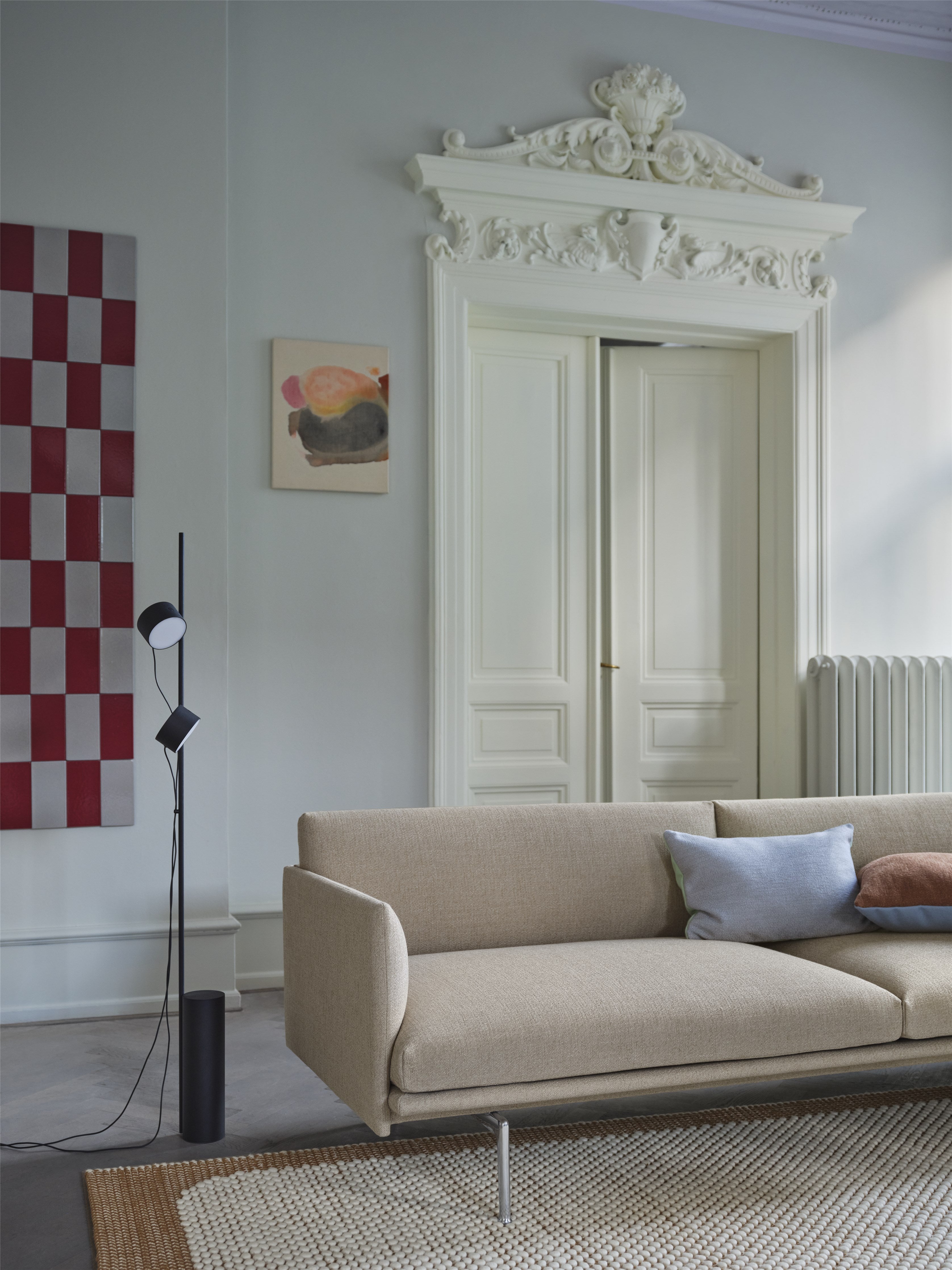 Post Floor Lamp - Black