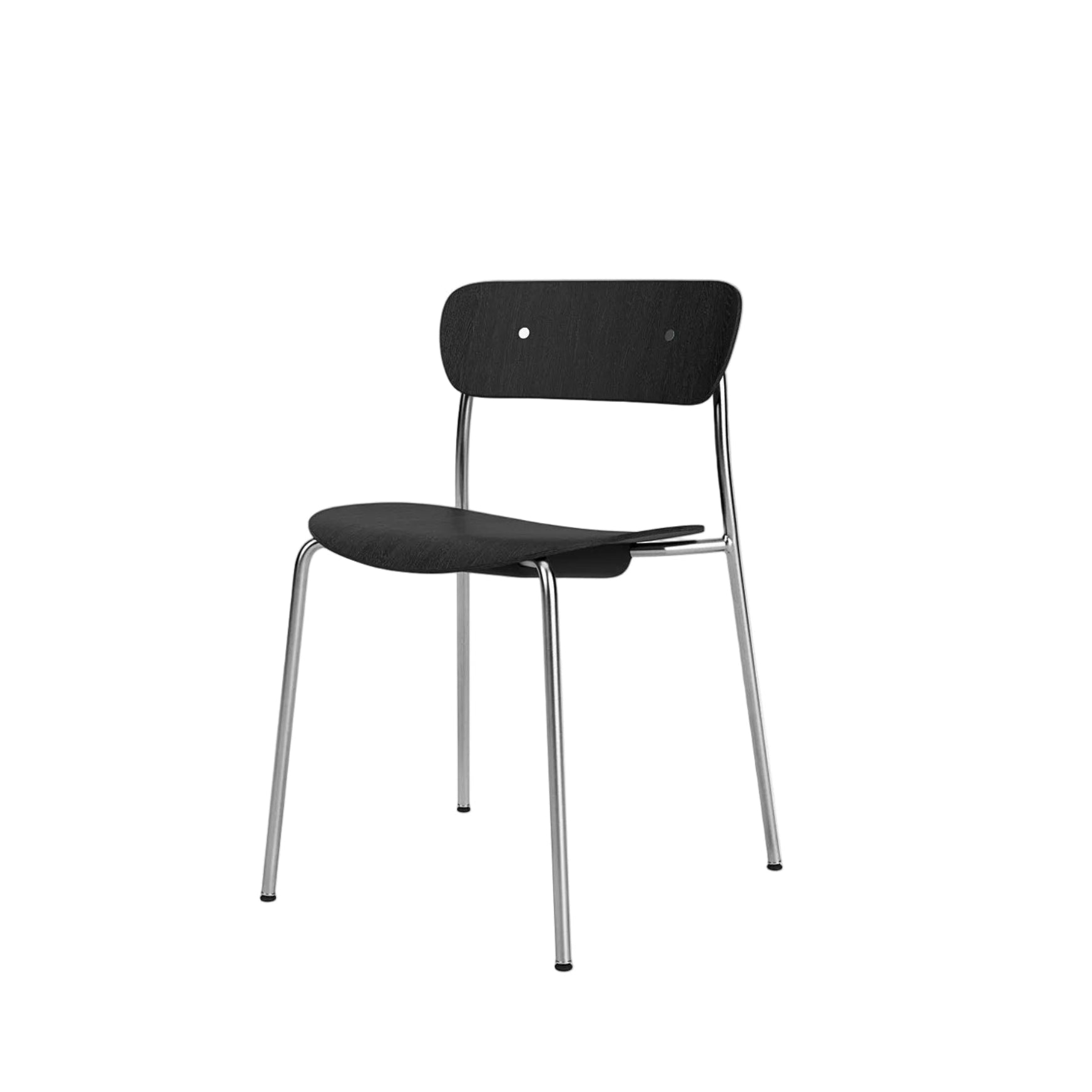 Pavilion AV1 Chair - Black Lacquered Oak