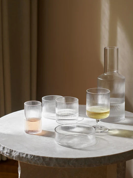 Ripple Verrines - Set of 4 - Clear
