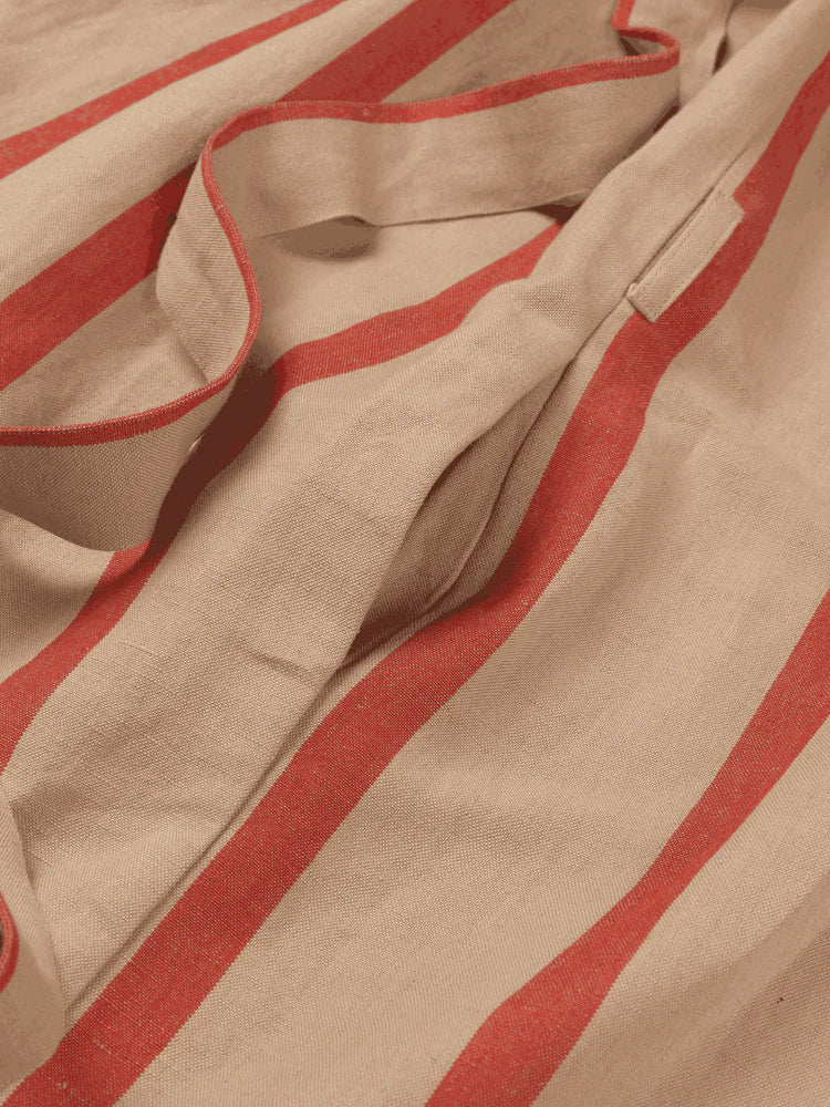 Field Robe - Camel/Red