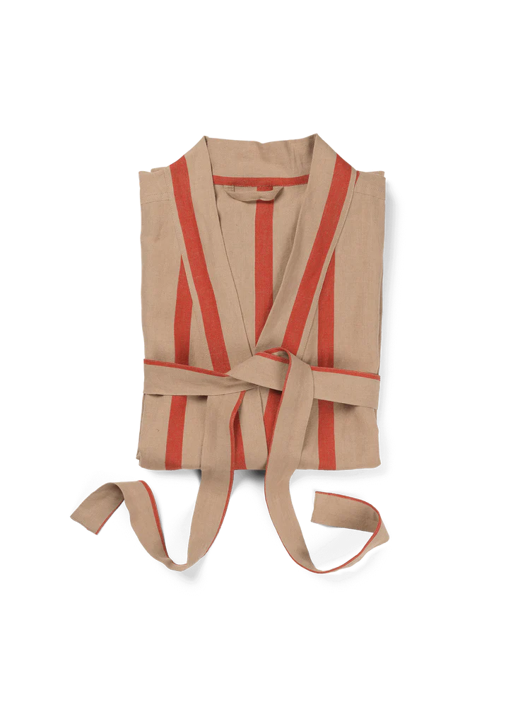 Field Robe - Camel/Red