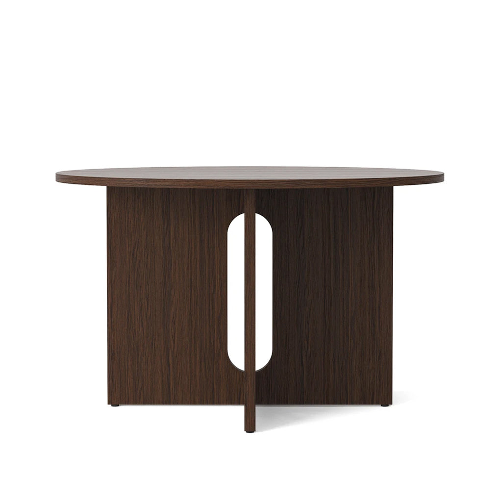 Androgyne Dining Table 120 Dark stained oak