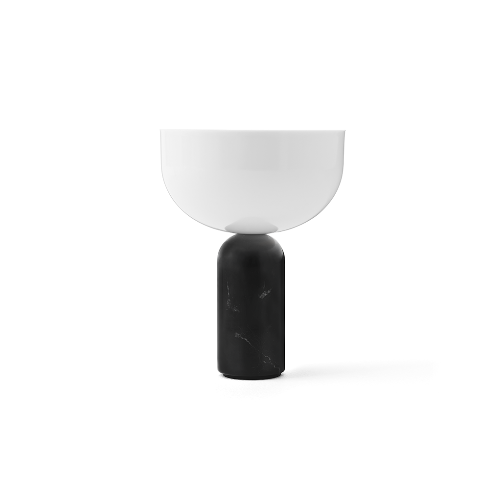 Kizu Portable Table Lamp - Black Marble