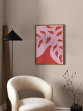 Poster Red Wildflowers