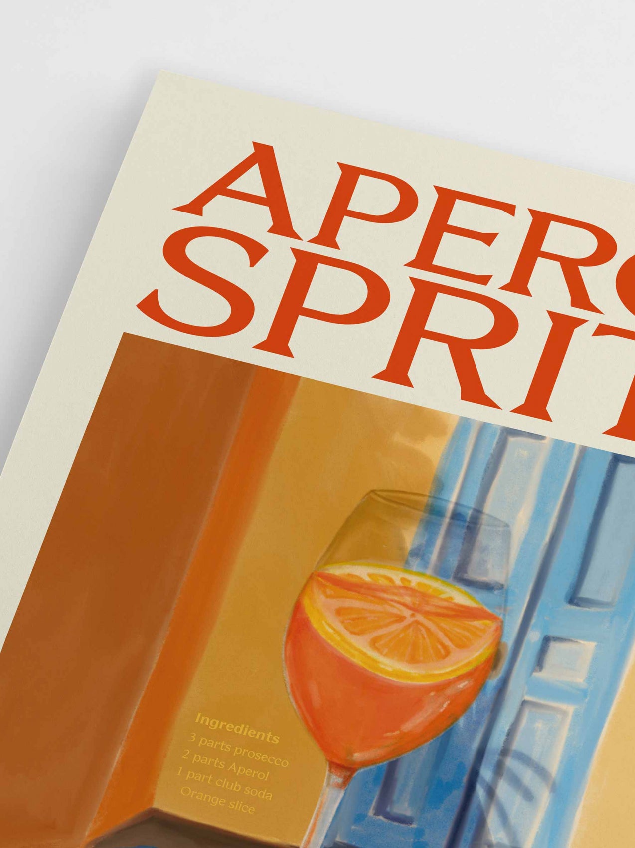 Aperol Spritz Poster