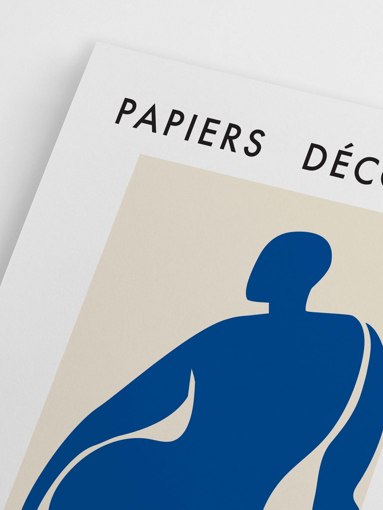Papiers Découpés Woman Poster
