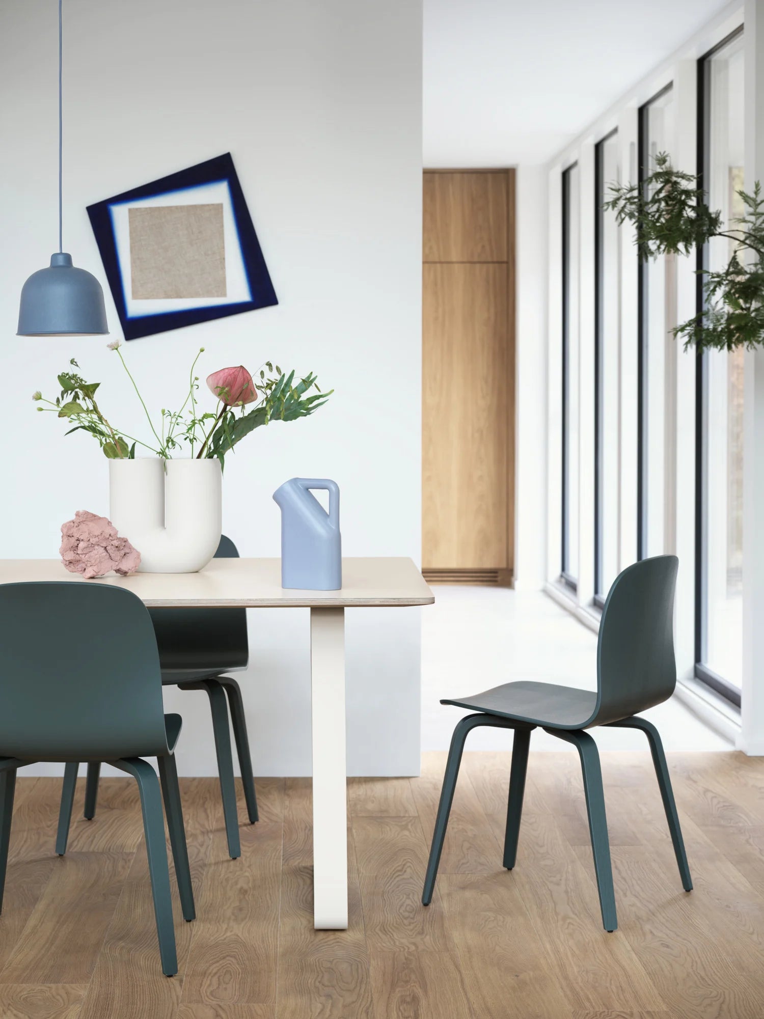 Visu Chair - Dark Green