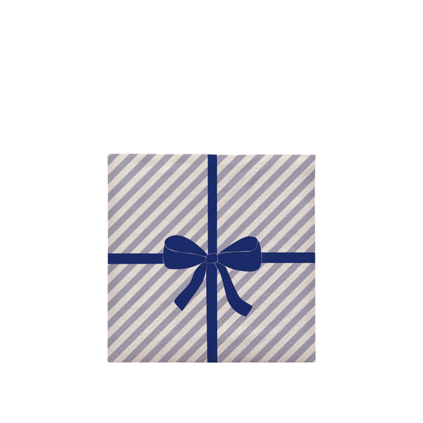 Șervețele de masă Fiogo Paper - Pigeon Blue / Off White