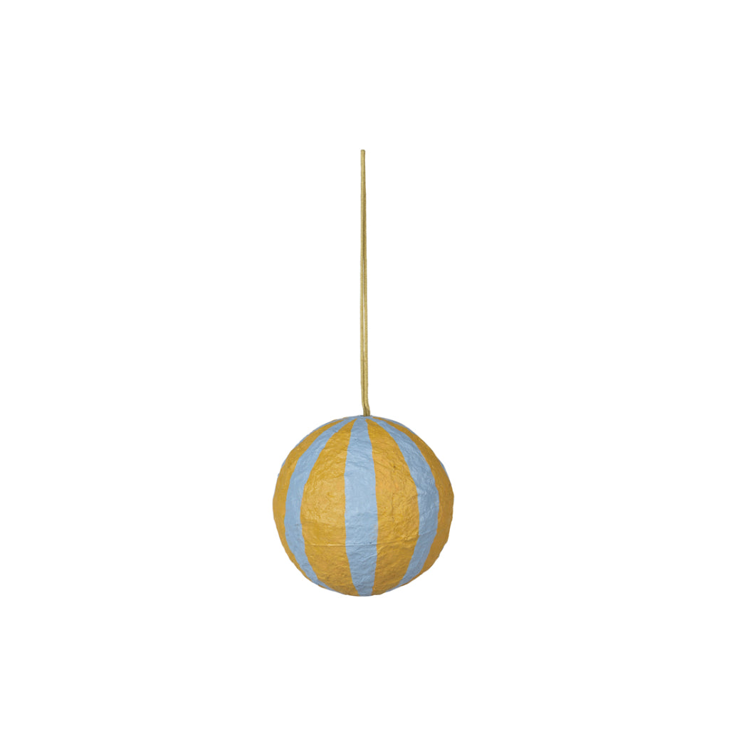 Ornament Deko Sphere L Cotton - Pigeon Blue