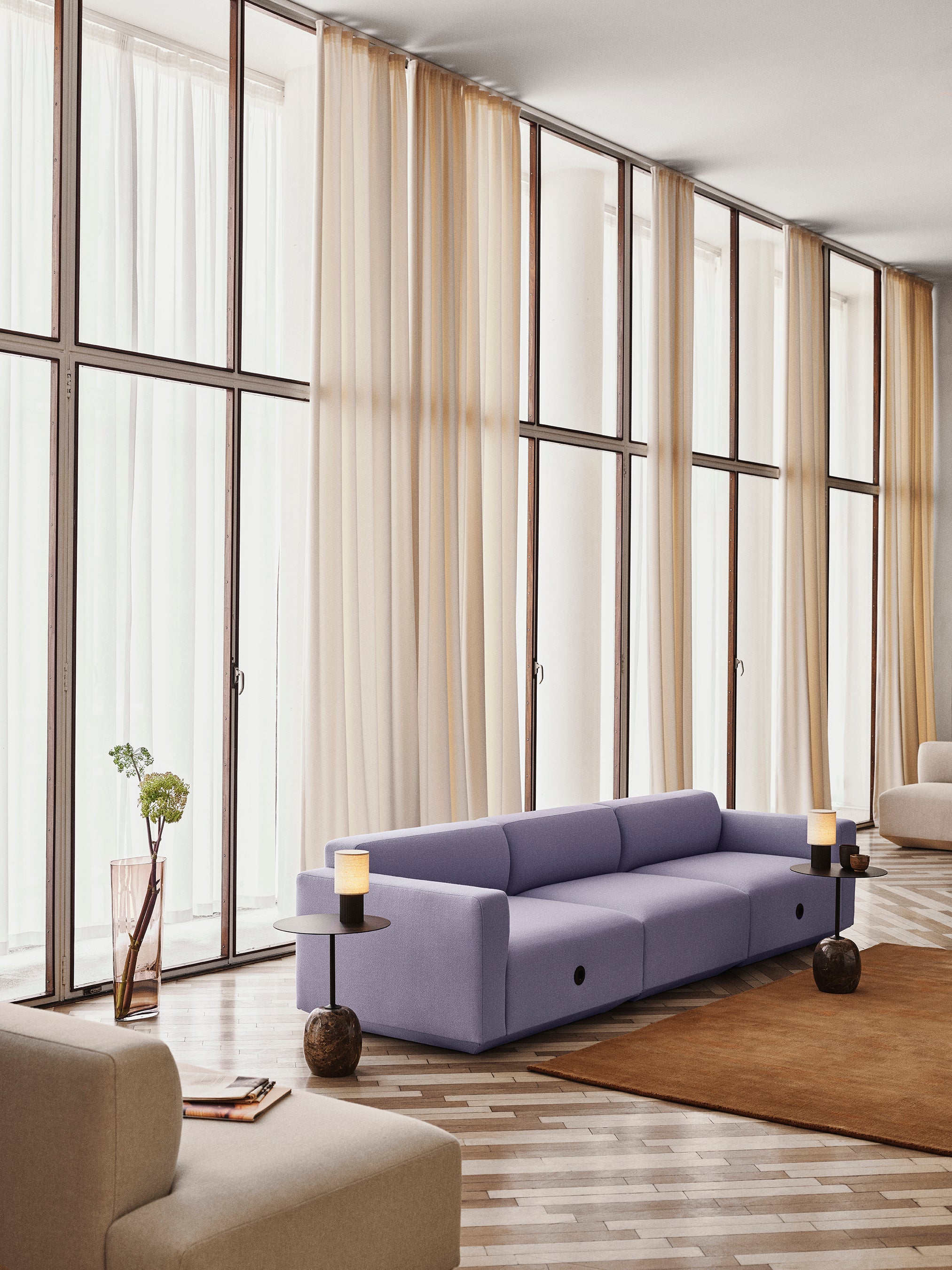 The Moor Rug Rectangular AP5,7 - Golden Brown