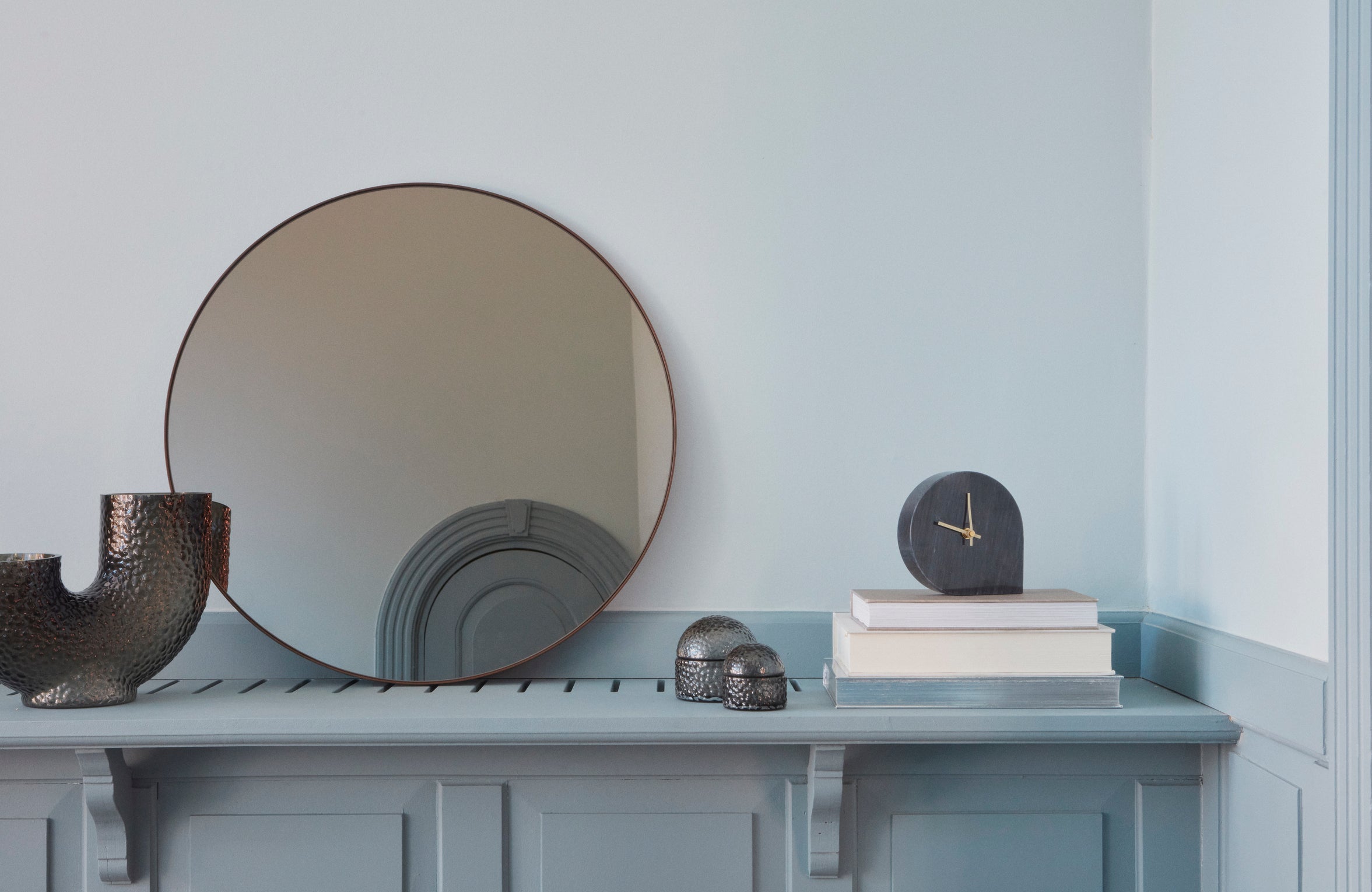 Circum Mirror Brown