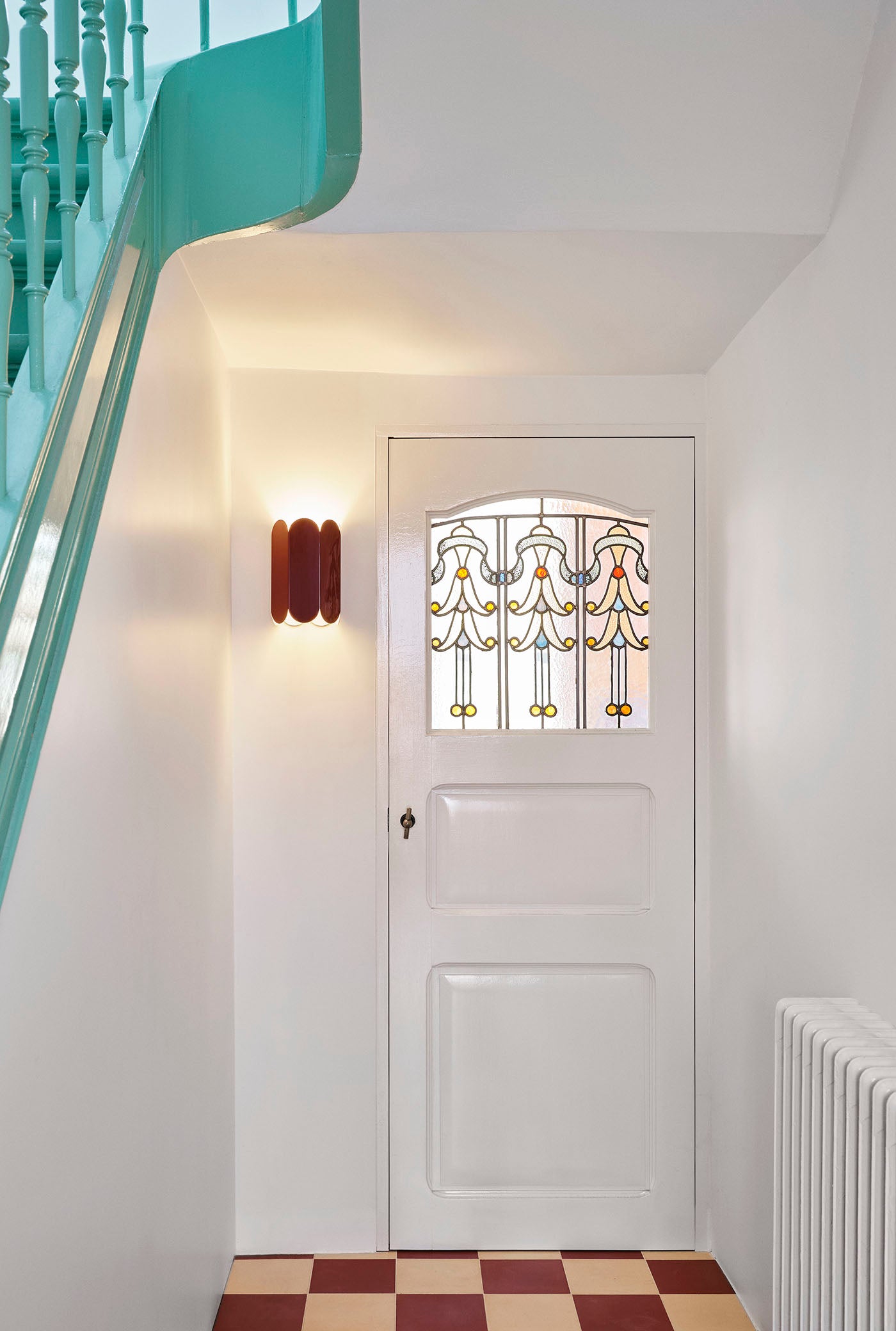 Arcs Wall Sconce - Auburn red