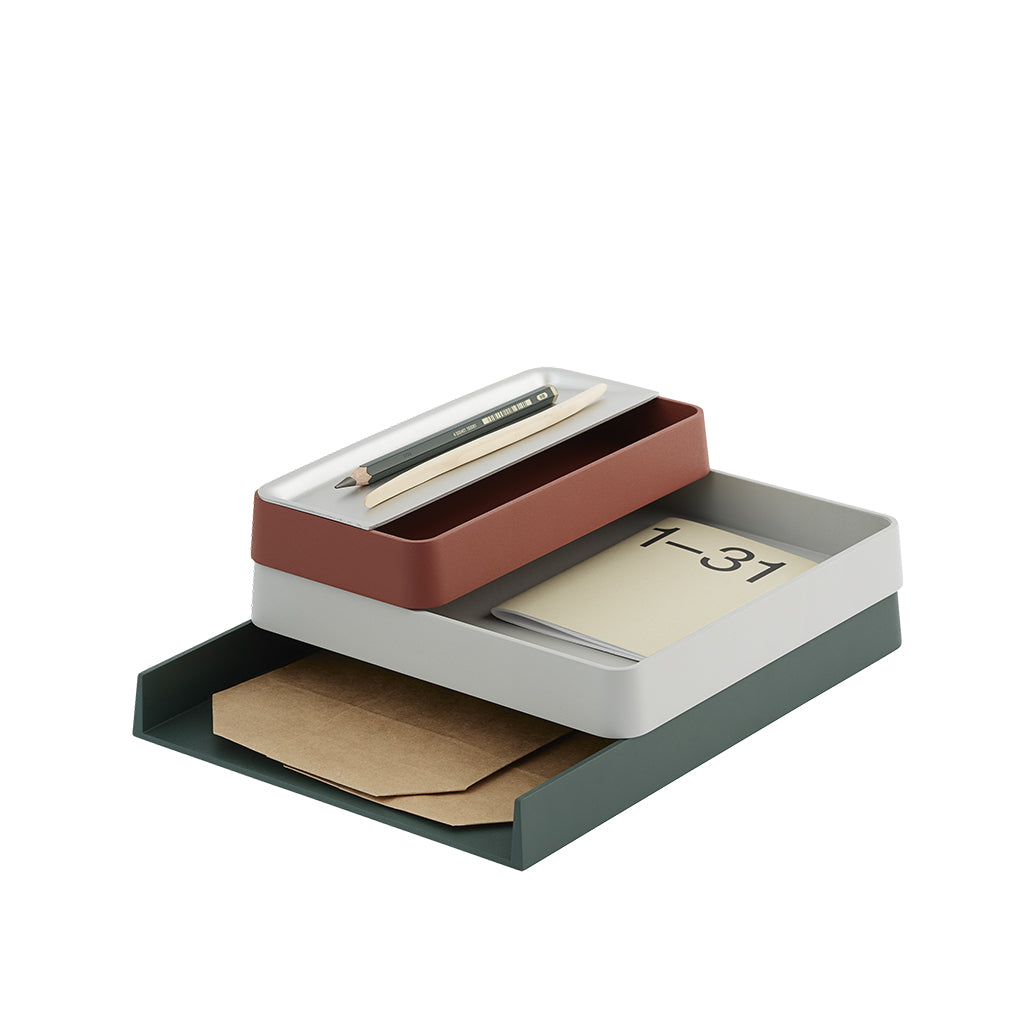 Arrange Desktop Series - Desktop Tray 32 cm - Dark Green