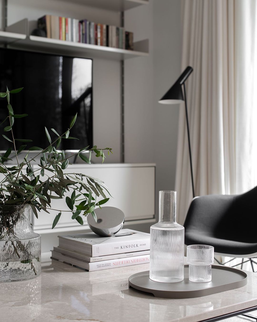 Aura Table Mirror - Stainless Steel