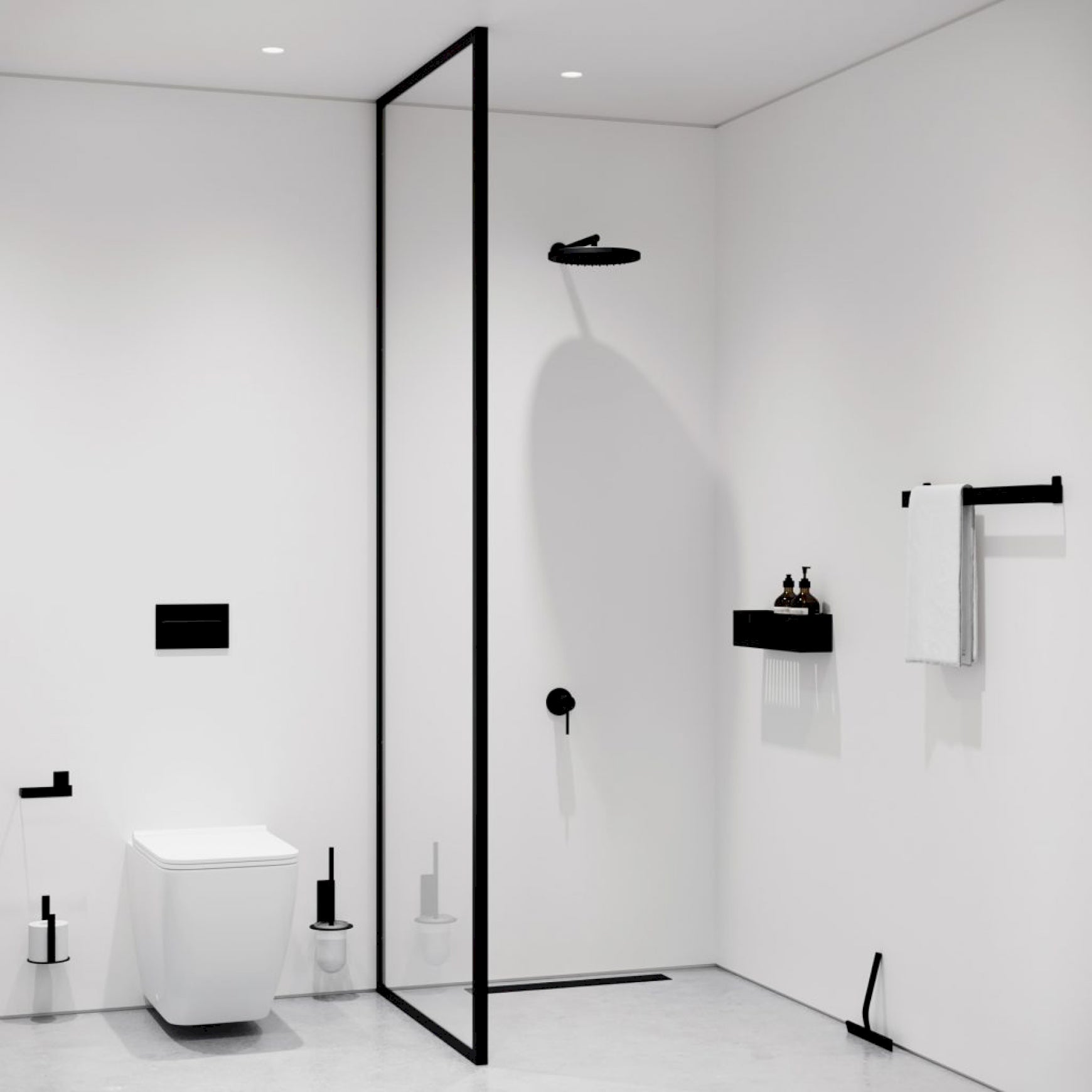 Toilet Brush - Black