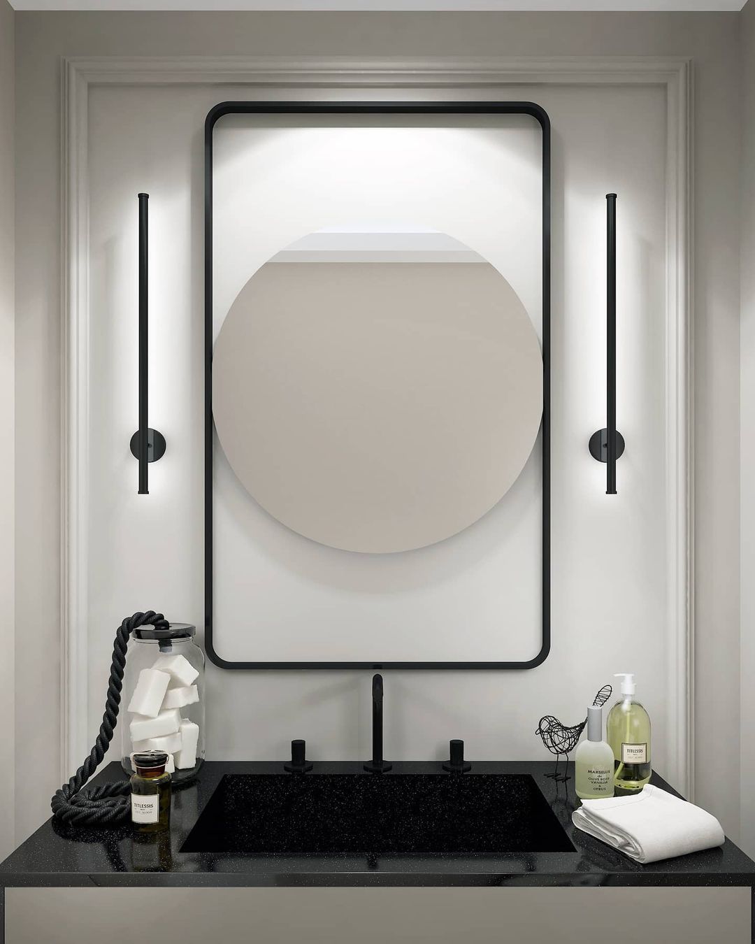 Clock Wall Lamp