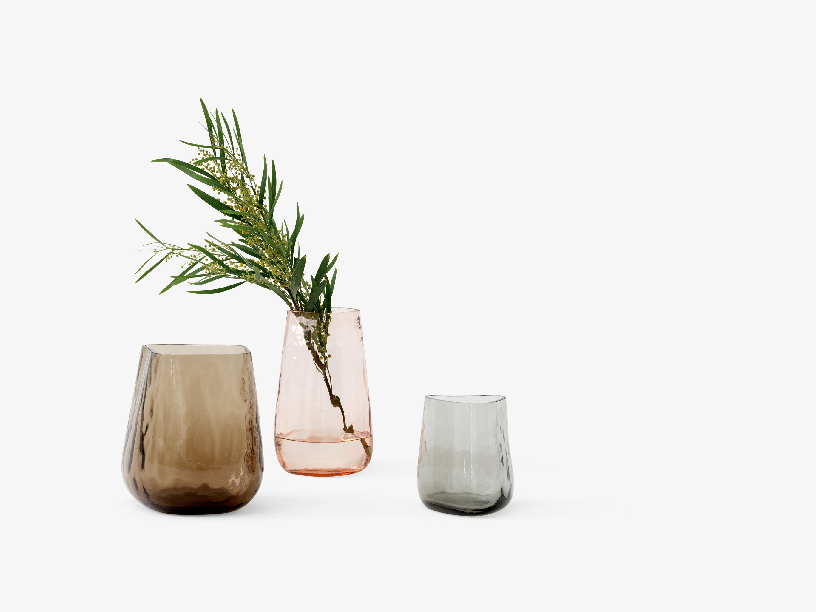 Crafted Glass Vase SC68 - Powder