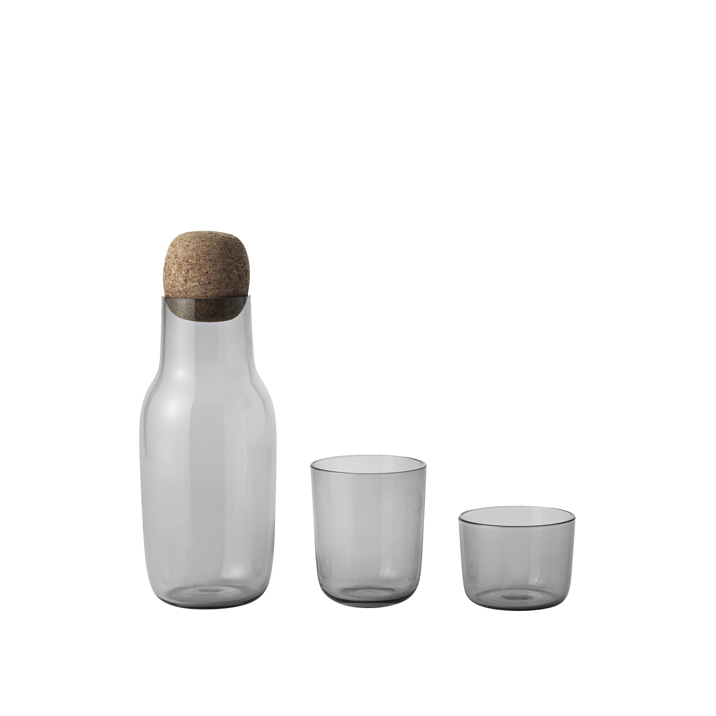 Corky Glasses Set of 4 - Tall - Grey
