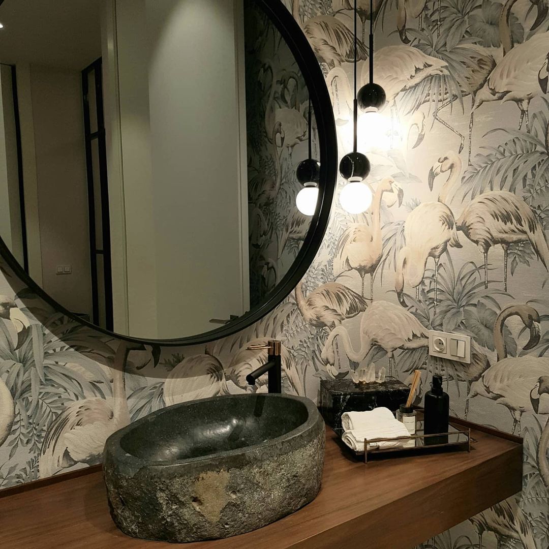 Dalt Pendant - Matt Black, Black Marble