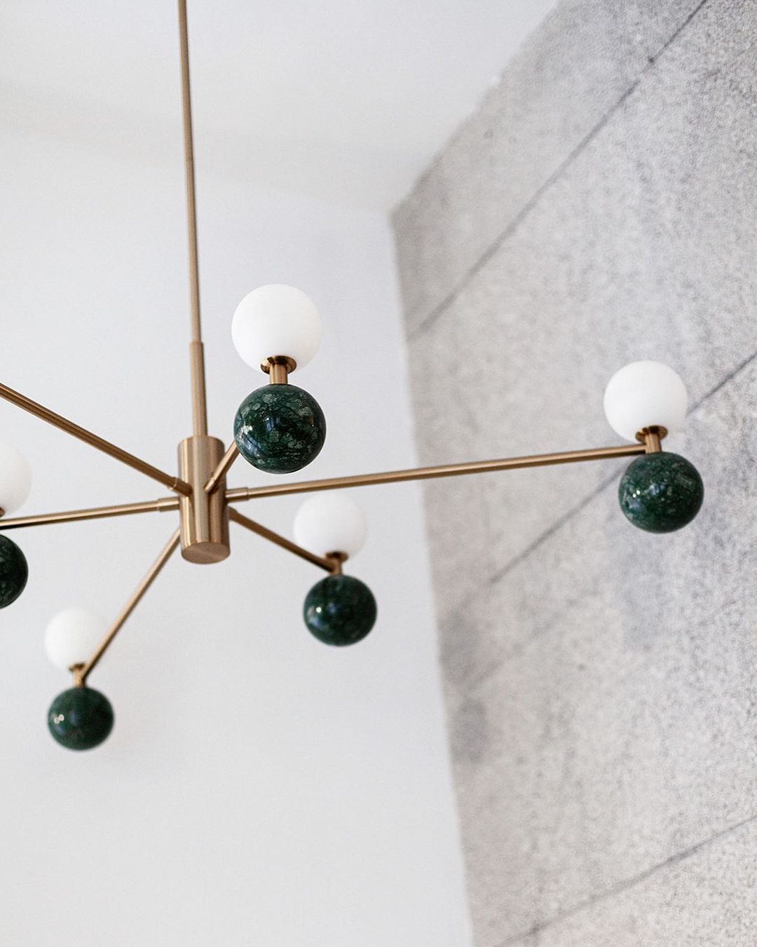 Dalt Suspension Pendant - Aged Gold