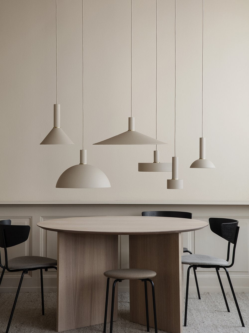 Corp de iluminat Cone Shade Low Socket - cașmir