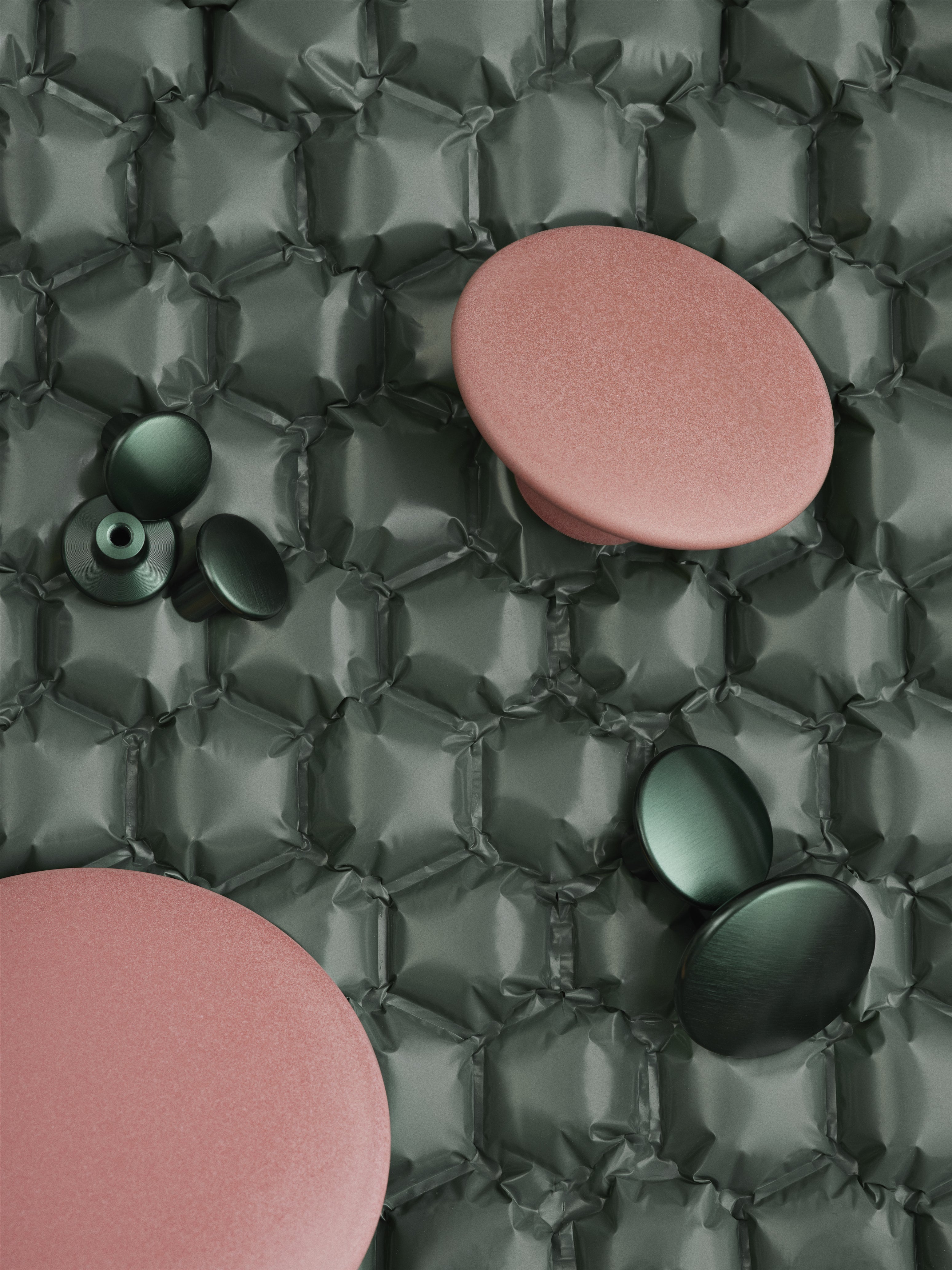 Dots Metal - Dark Green