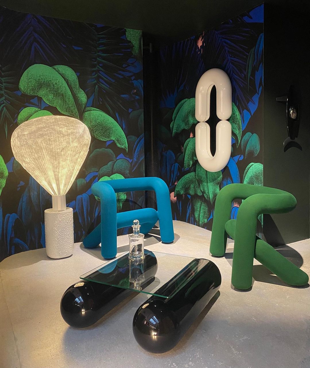 Extra Bold Armchair - Green