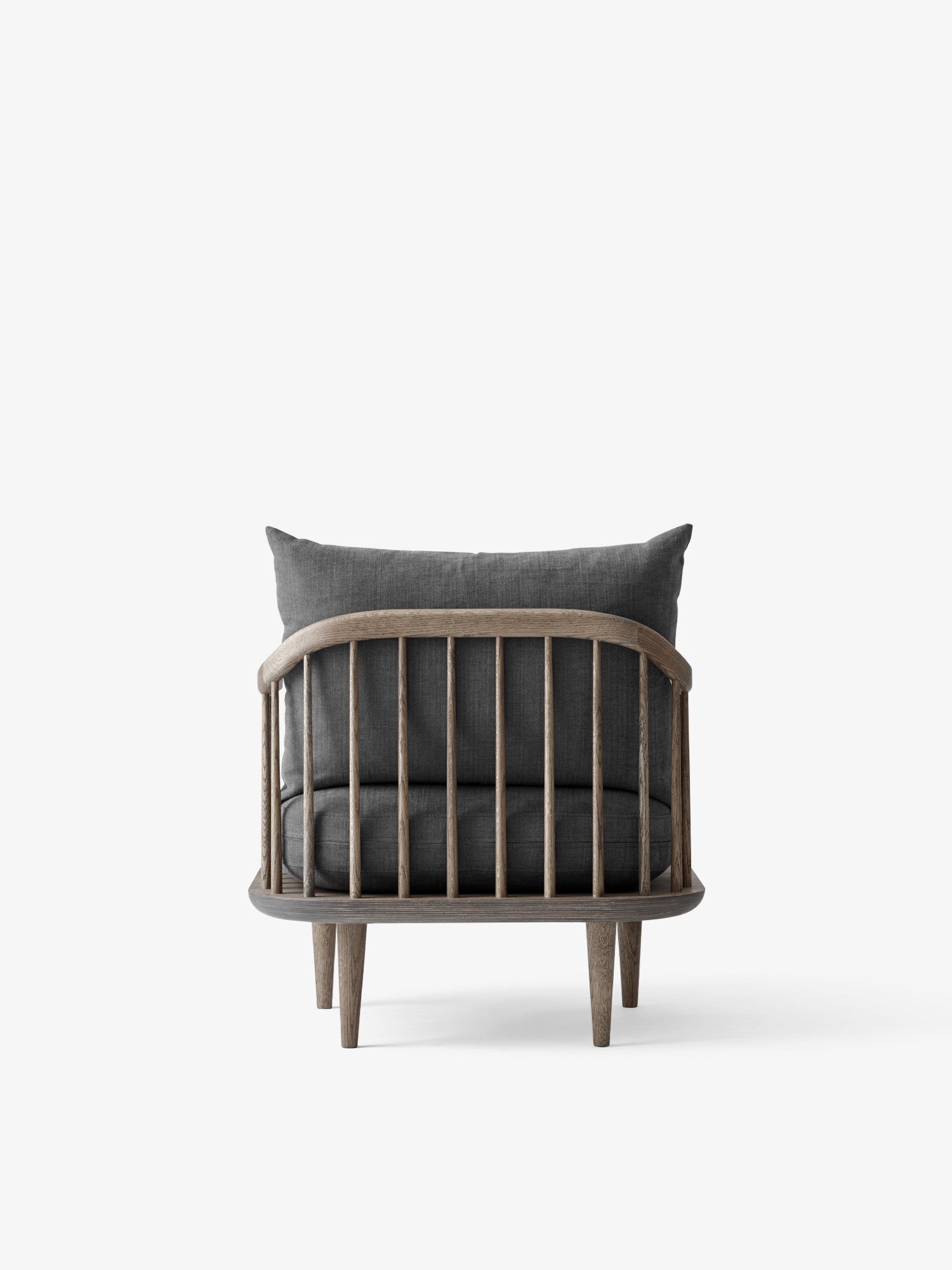 Fly Lounge Chair SC10 - Smoked Oiled Oak w. Hot Madison 093
