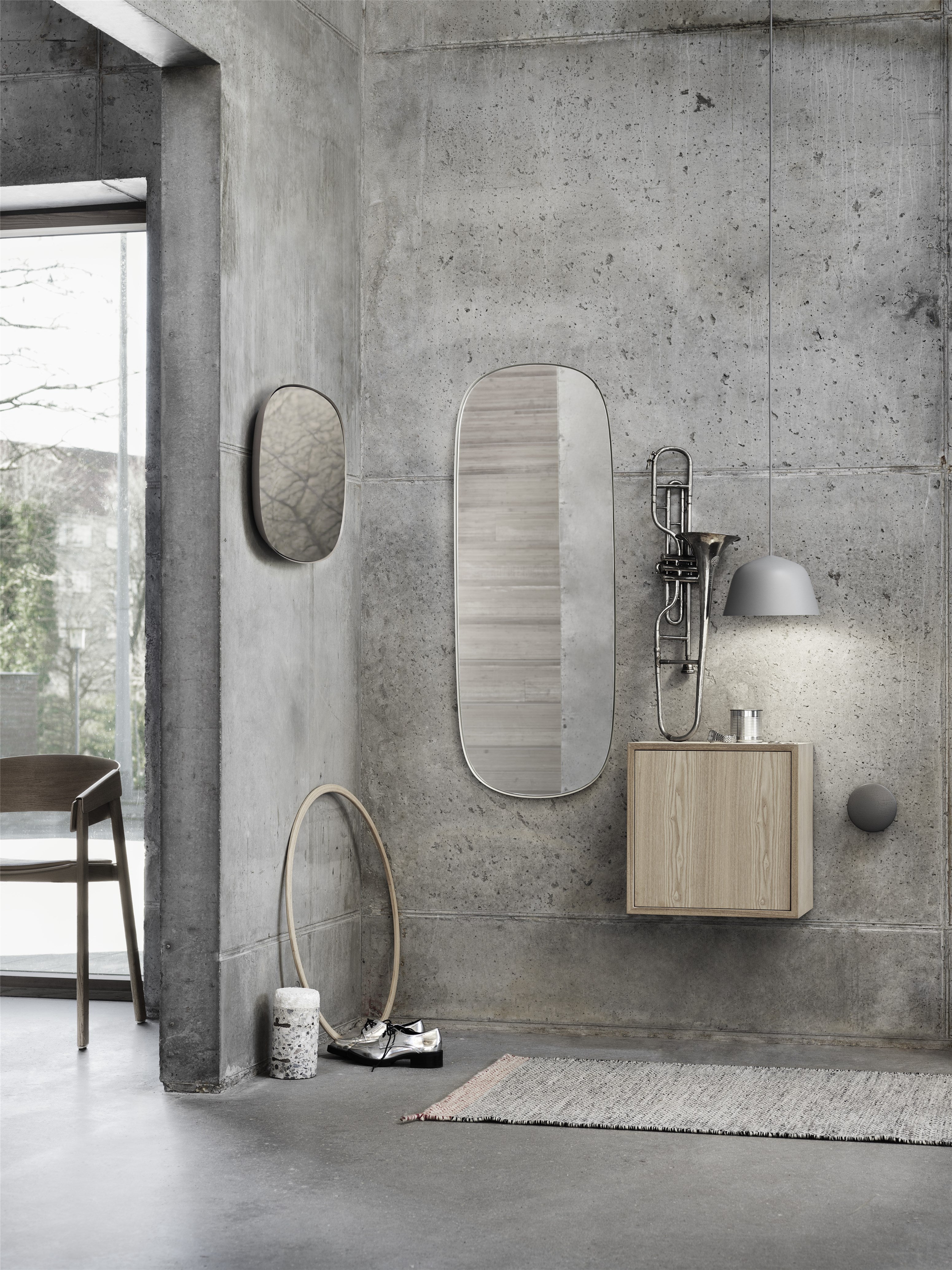 Dots Wood - Dark Grey