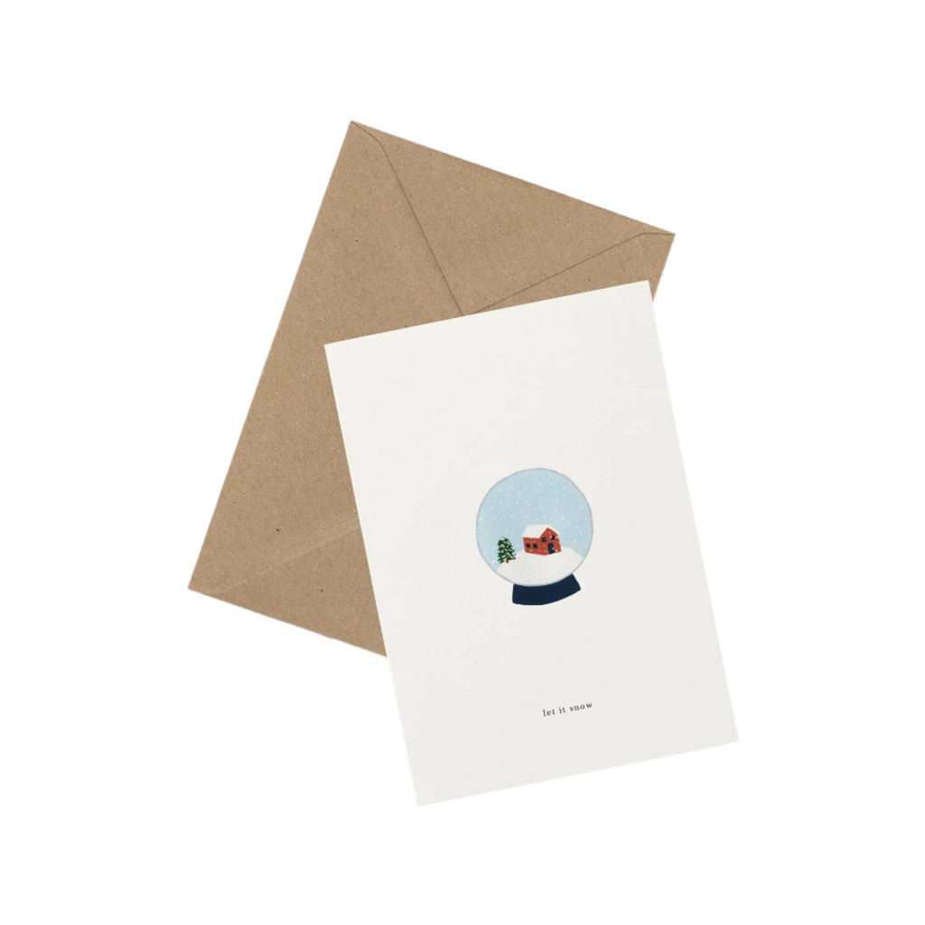 Felicitare - Snowglobe