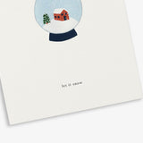 Felicitare - Snowglobe