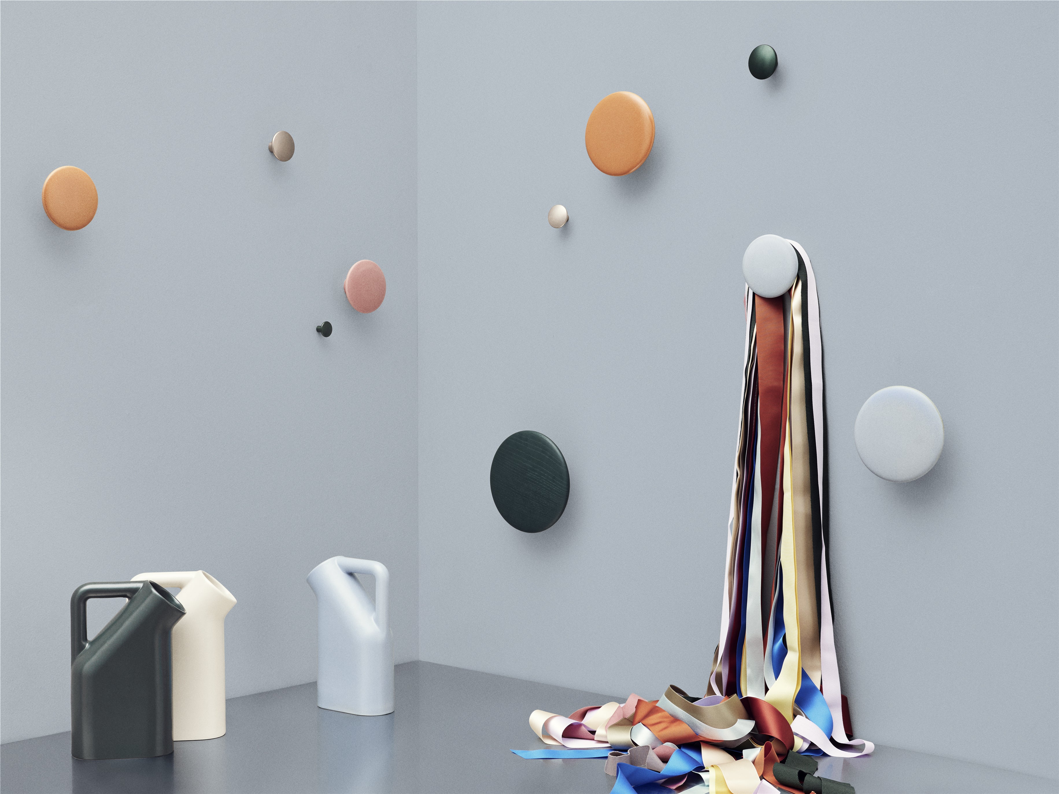 Dots Wood - Off-White