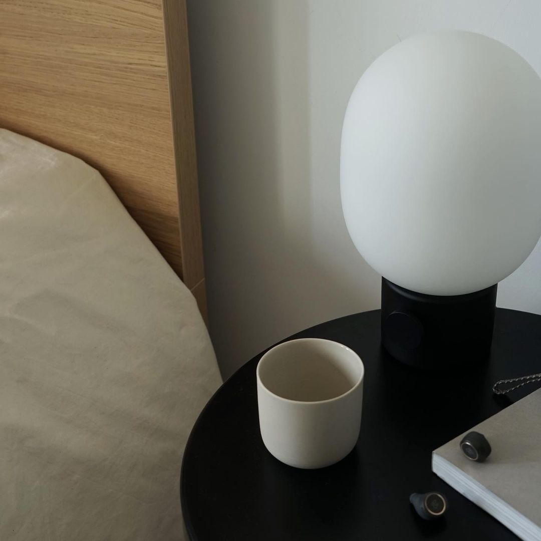 JWDA Table Lamp - Black painted steel