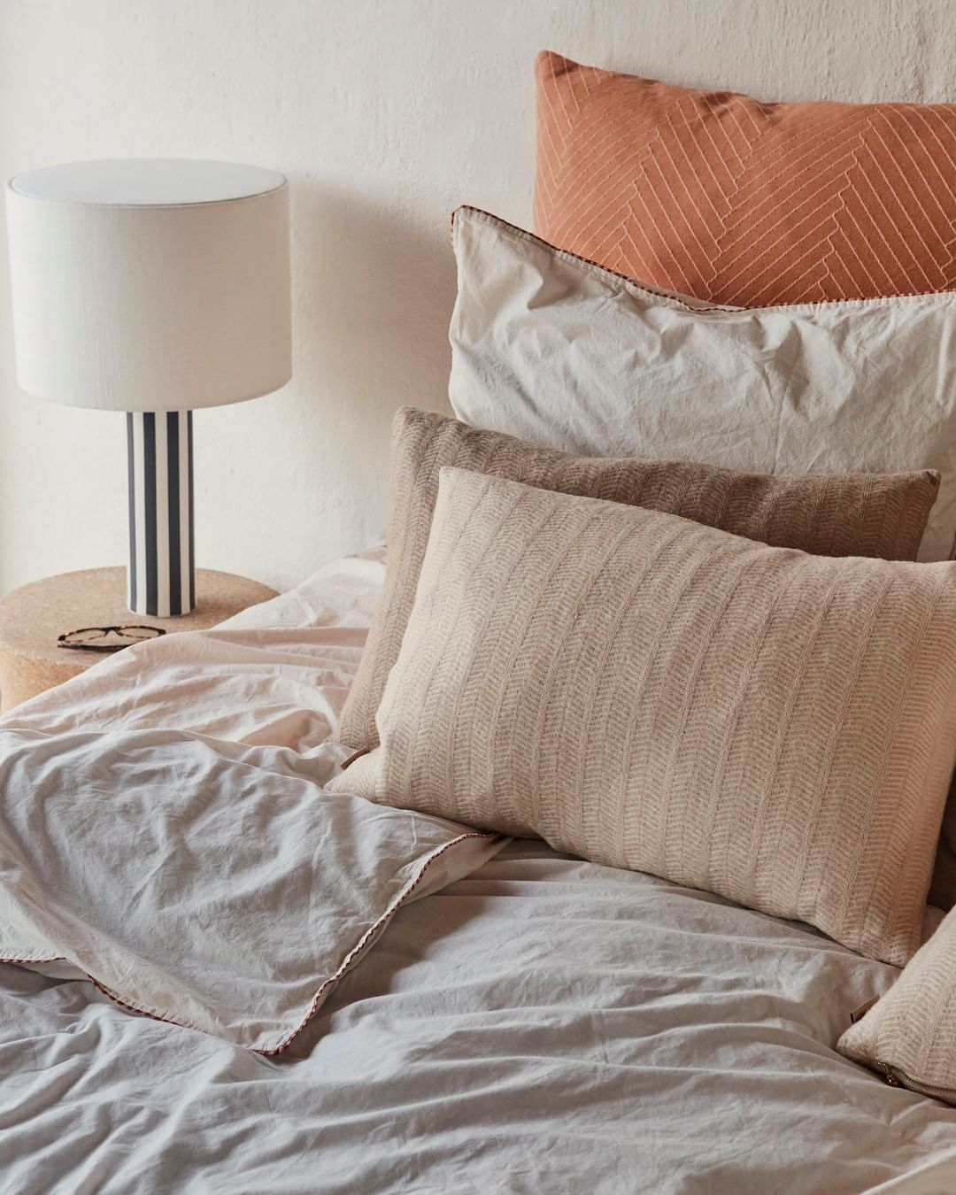 Kata Cushion - Nude Melange