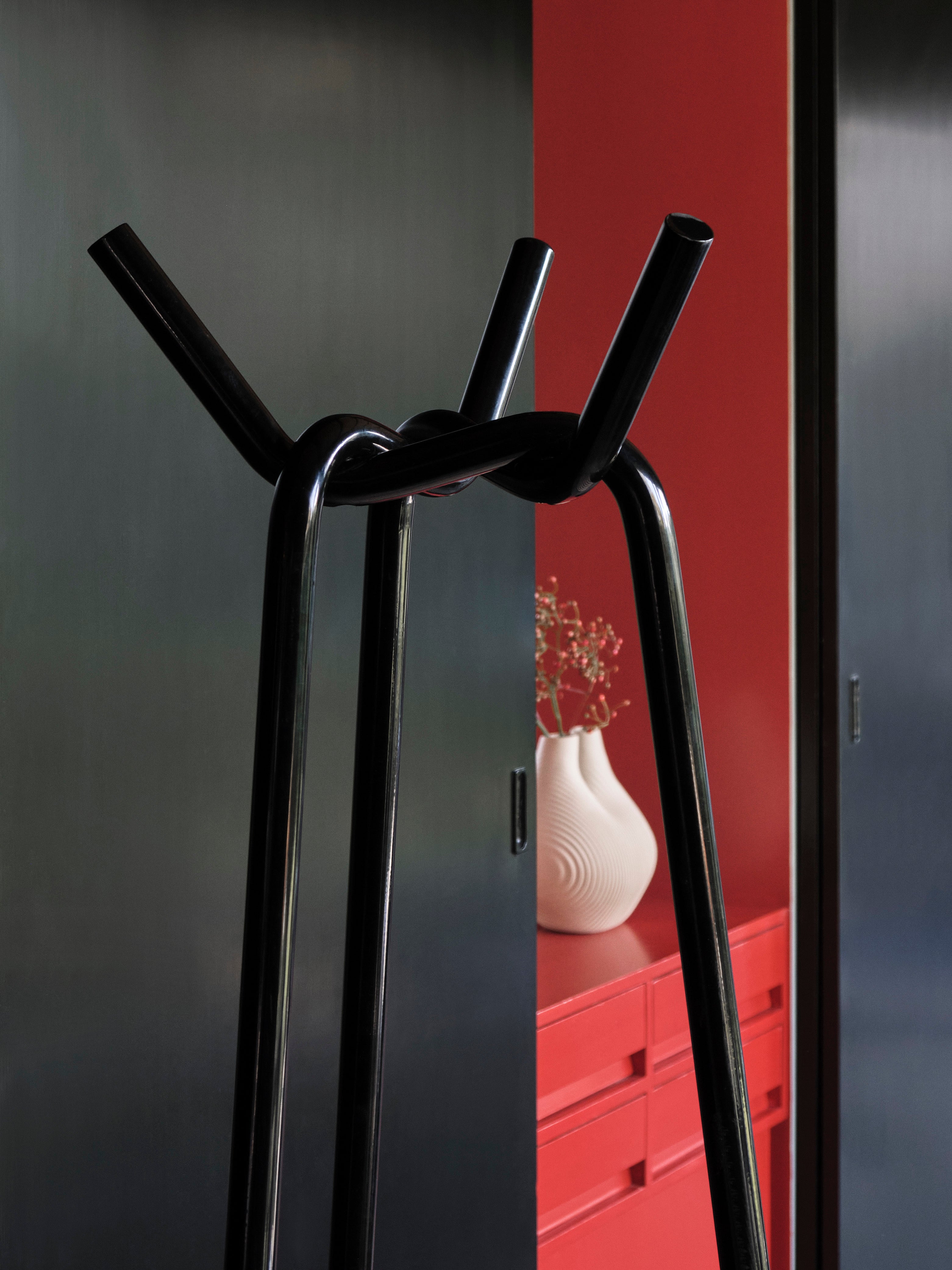 Knit Coat rack - Black