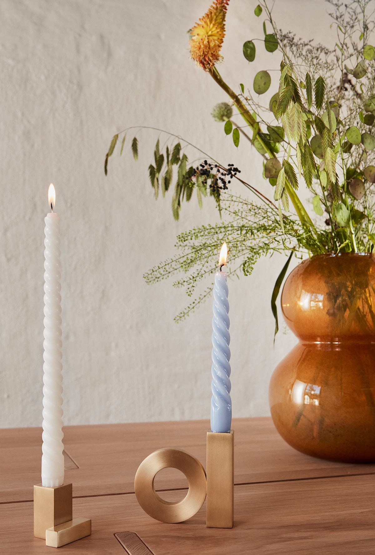 Lasi Vase - Amber