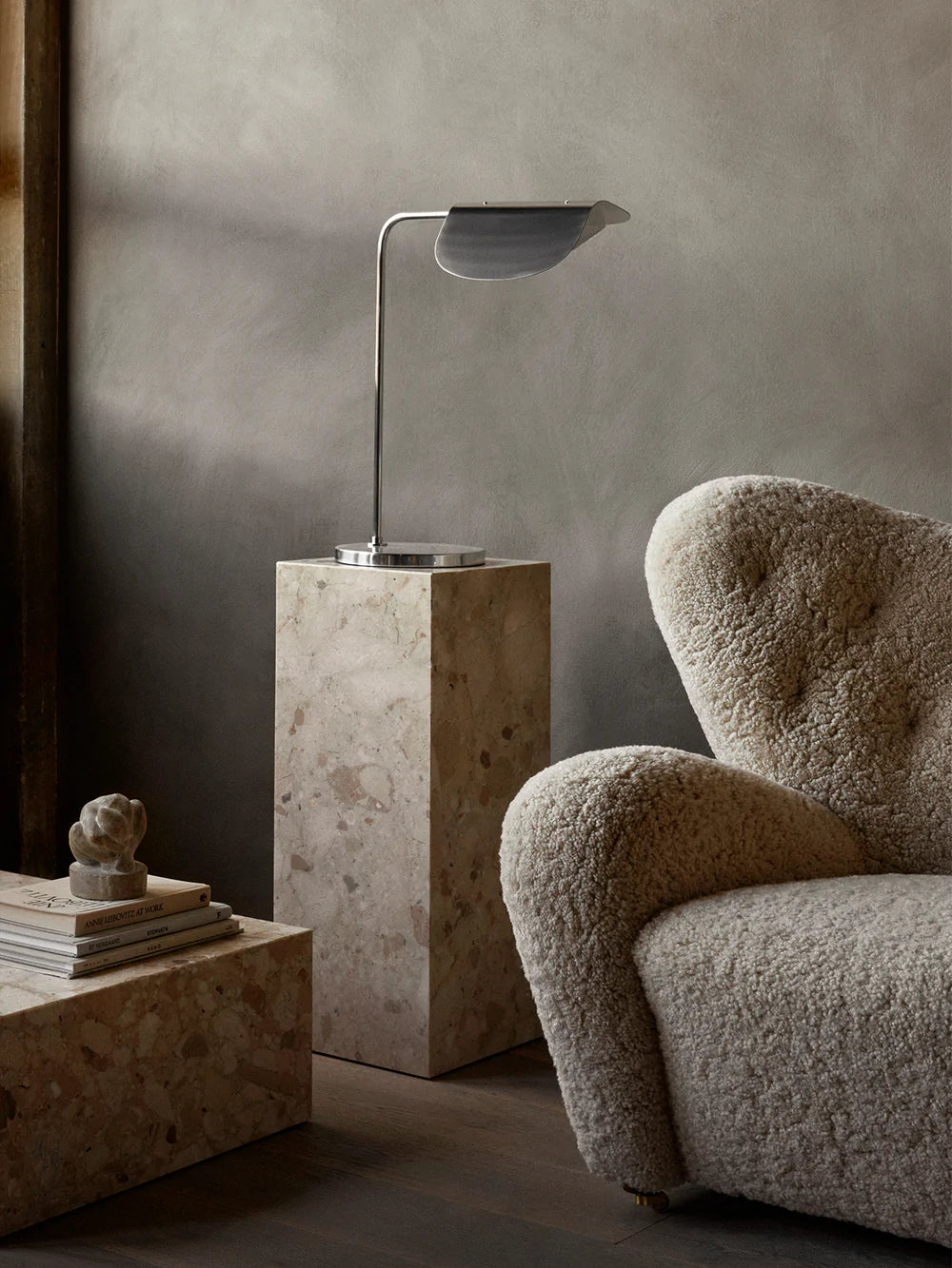 Plinth Pedestal - Kunis Breccia Sand