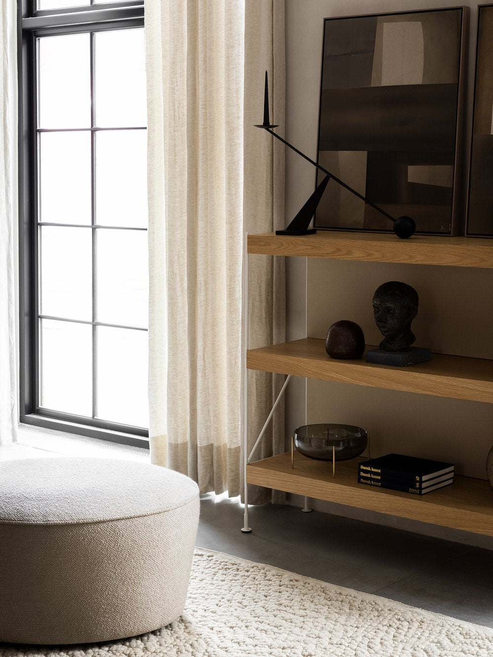 Interconnect Candle Holder - Black