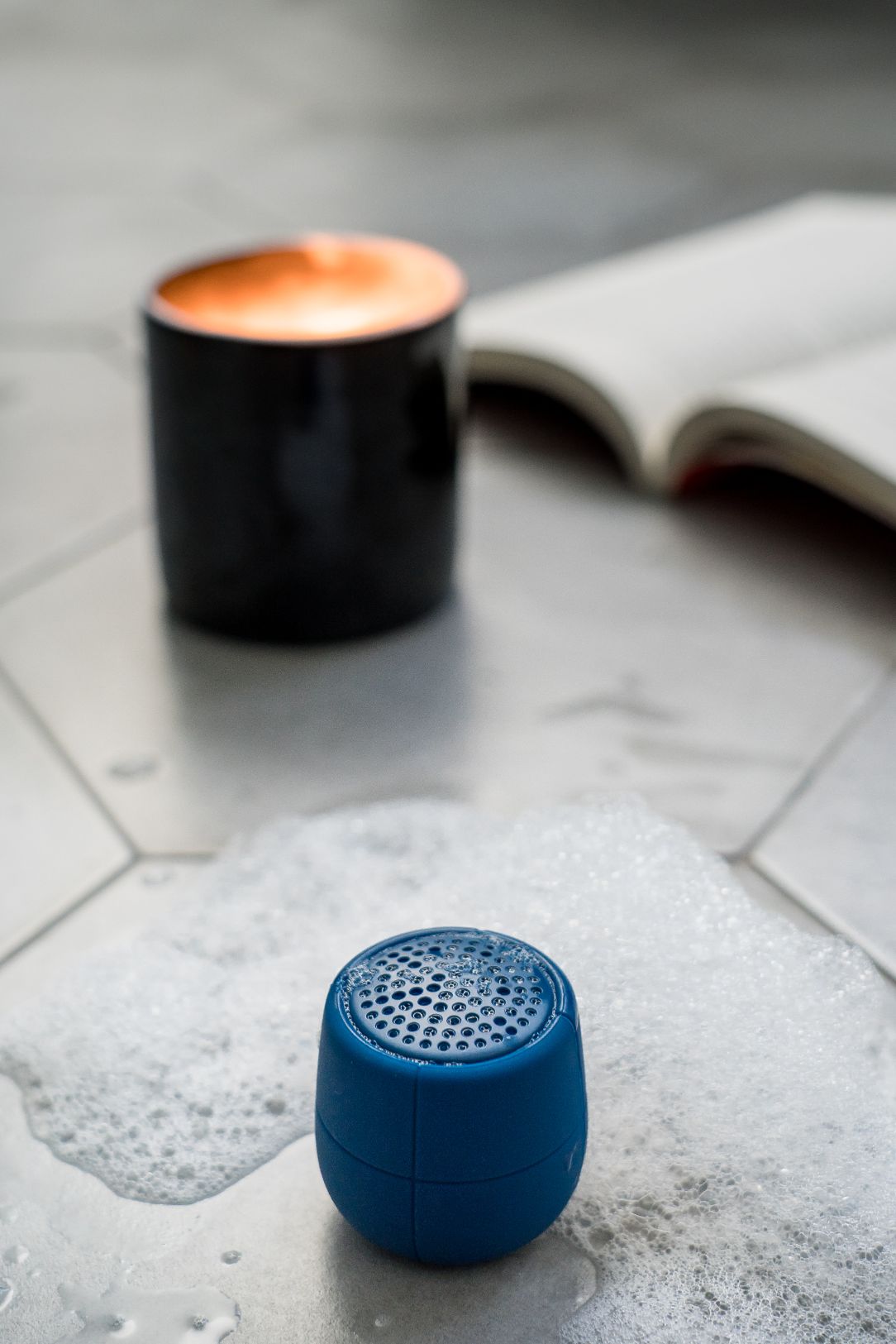 Mino X Floating Speaker - Dark Blue
