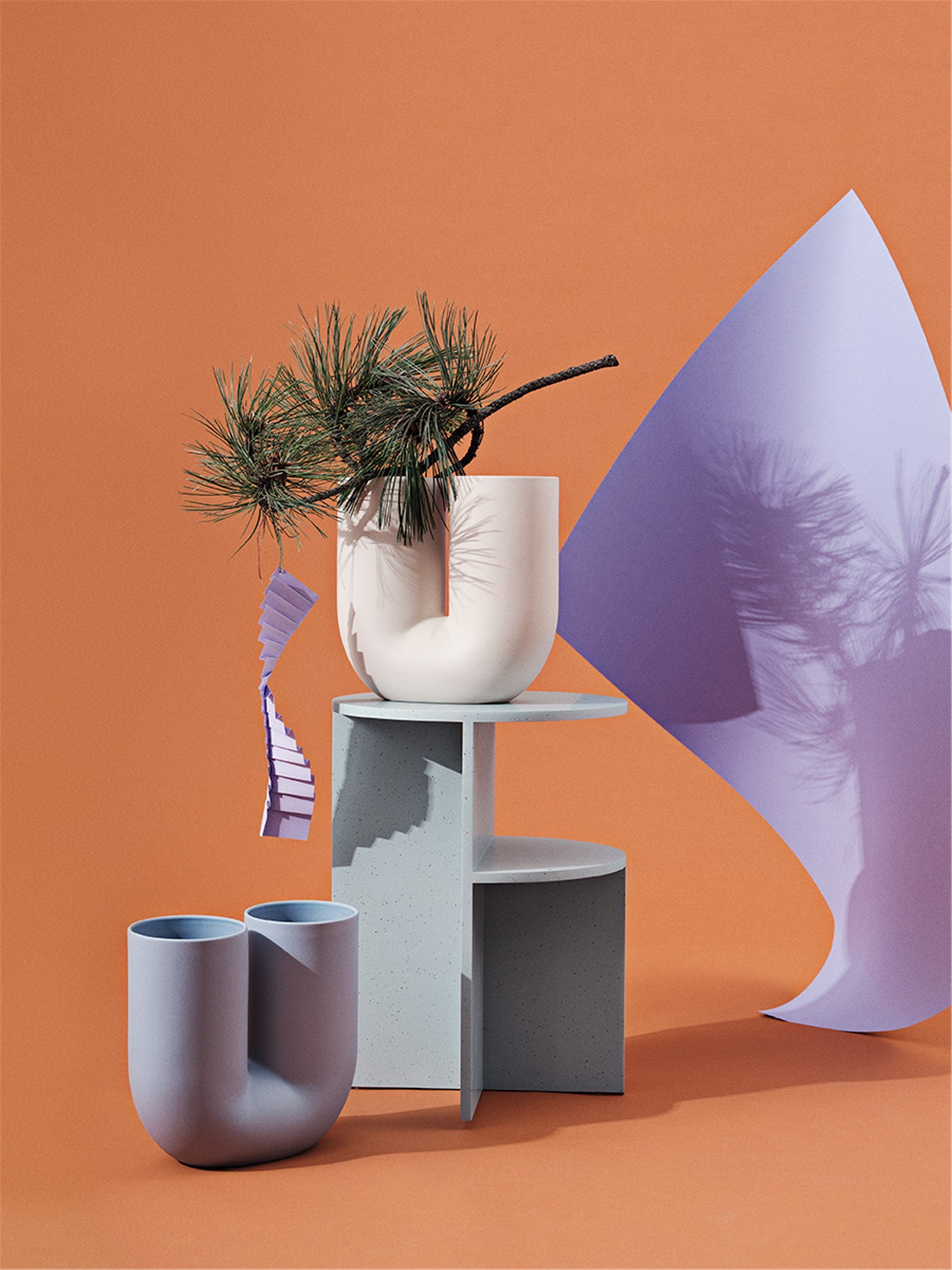 Kink Vase - Dusty Lillac