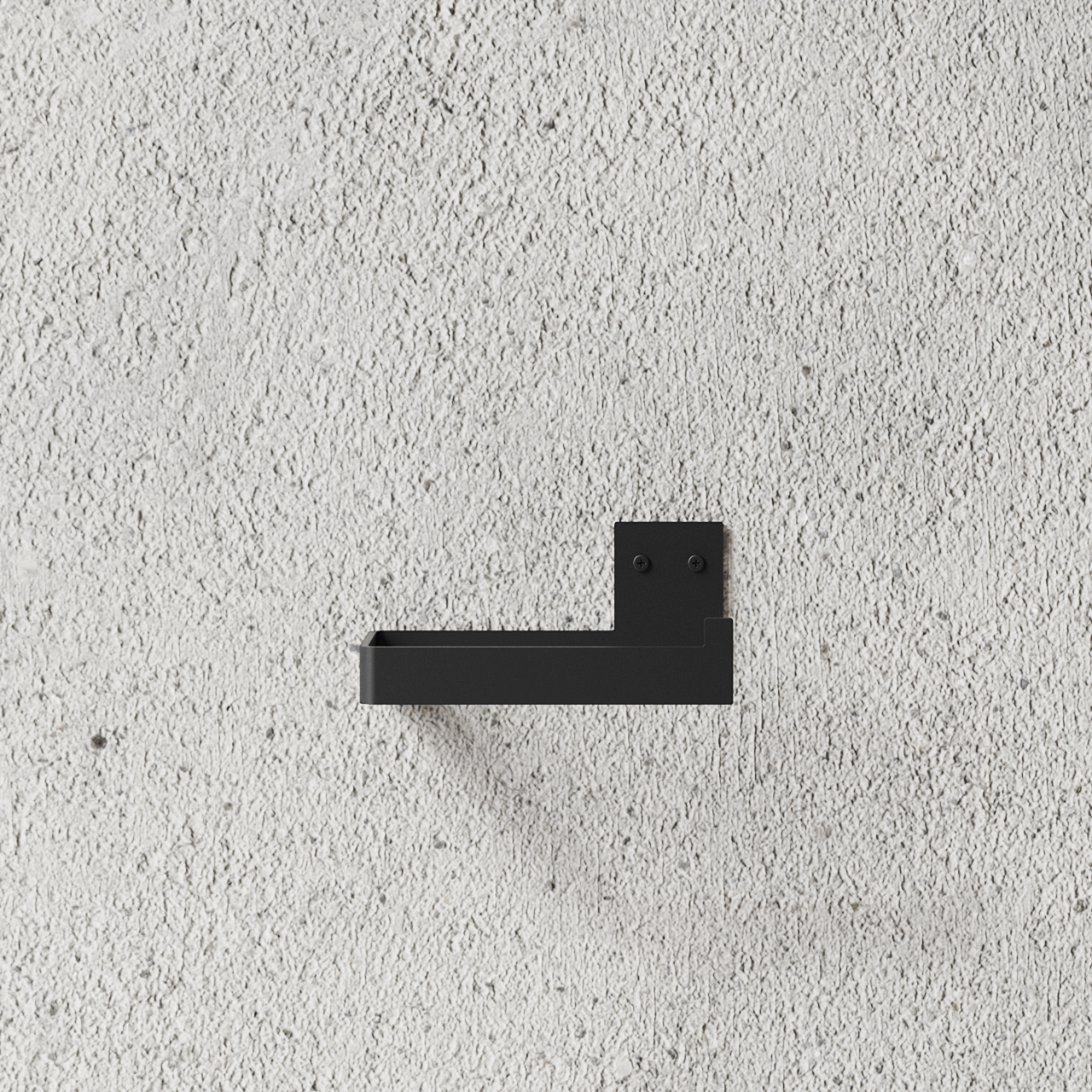 Toilet Paper Holder - Black
