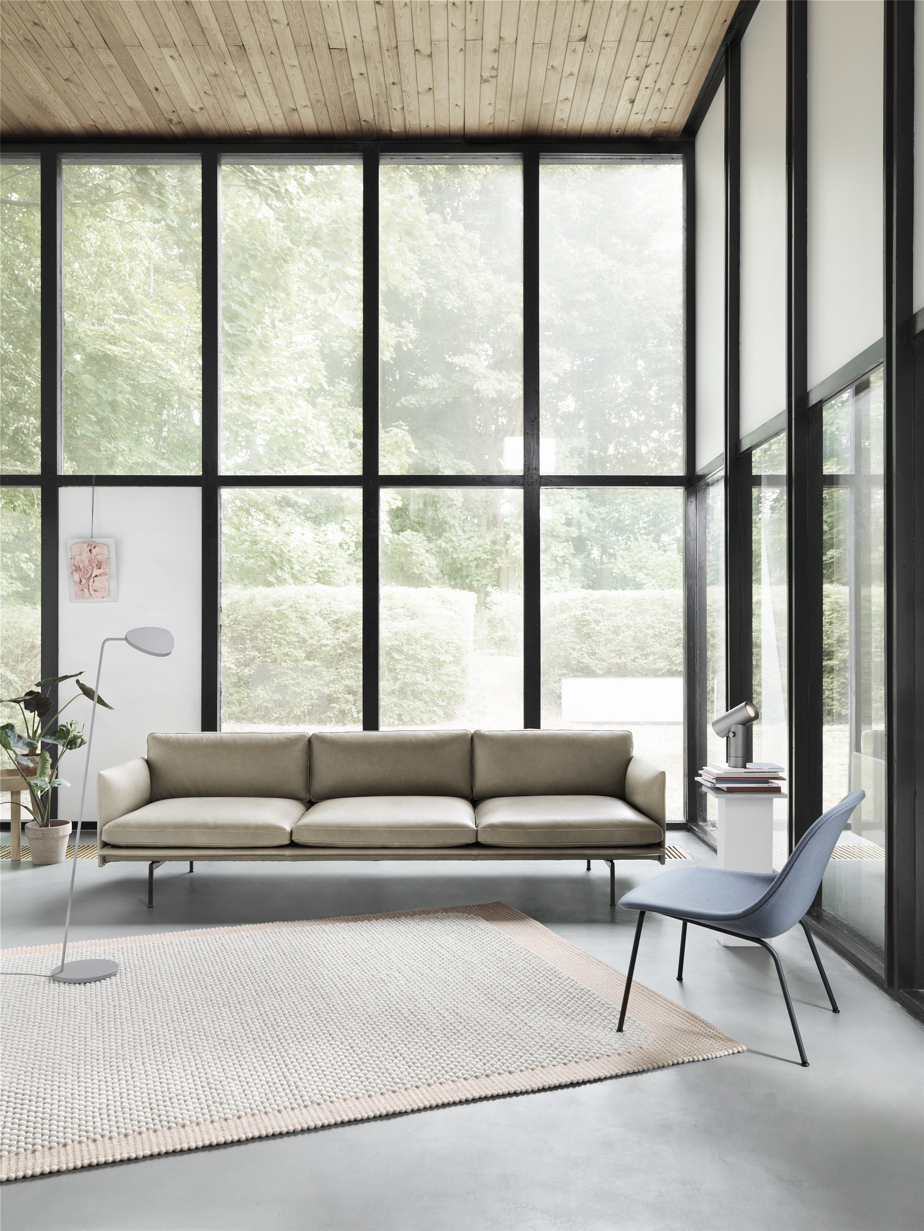 Pebble Rug - Pale Rose
