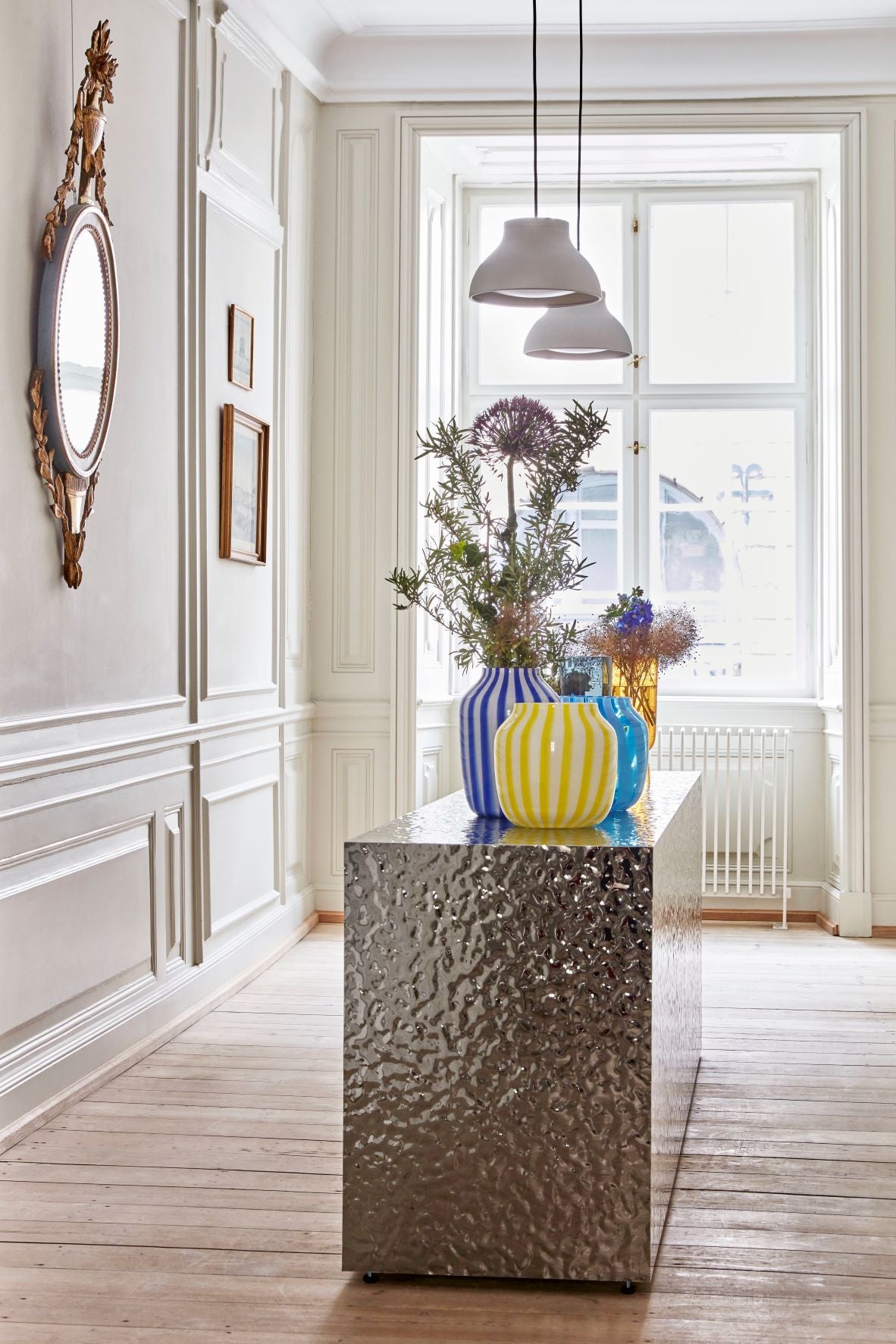 Juice Vase - Wide yellow