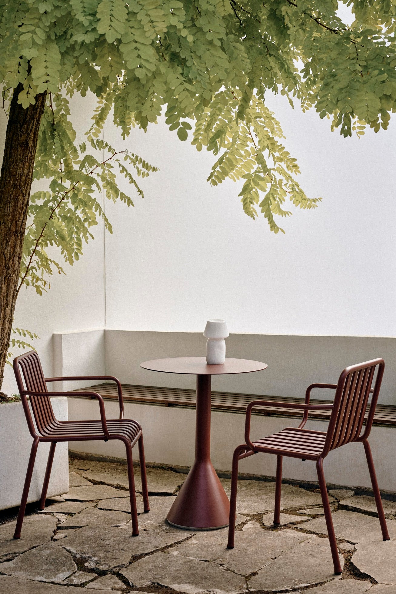 Palissade Armchair - Iron Red